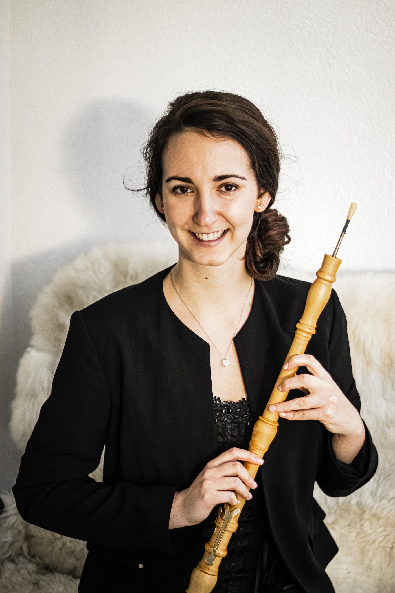 Tereza Fritsch mit Oboe